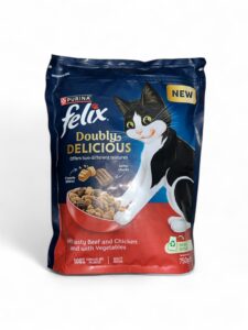 FELIX® Doubly Delicious Beef, Chicken & Vegetables Dry Cat Food